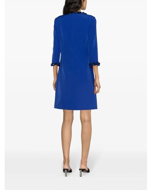 P.A.R.O.S.H. Blue Vestido
