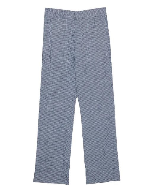 Edward Cuming Blue Cotton Track Pants for men