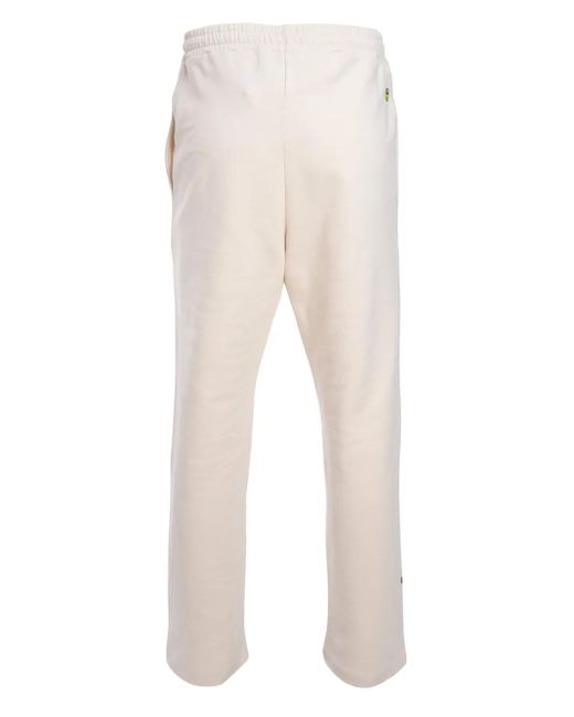 Barrow Natural Number-Print Track Pants
