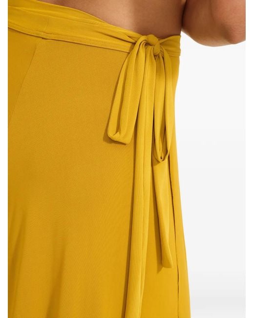 Eres Yellow Julieta Maxi Skirt