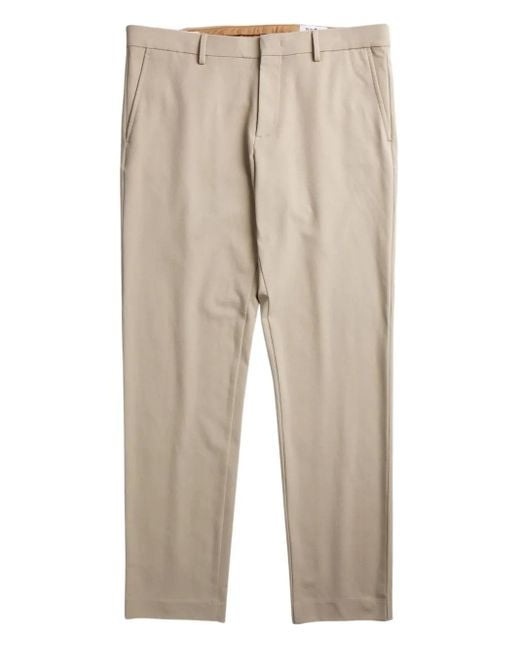 NN07 Broek Met Verborgen Sluiting in het Natural voor heren