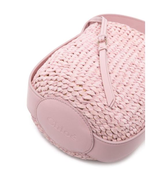Chloé Woody バケットバッグ Pink