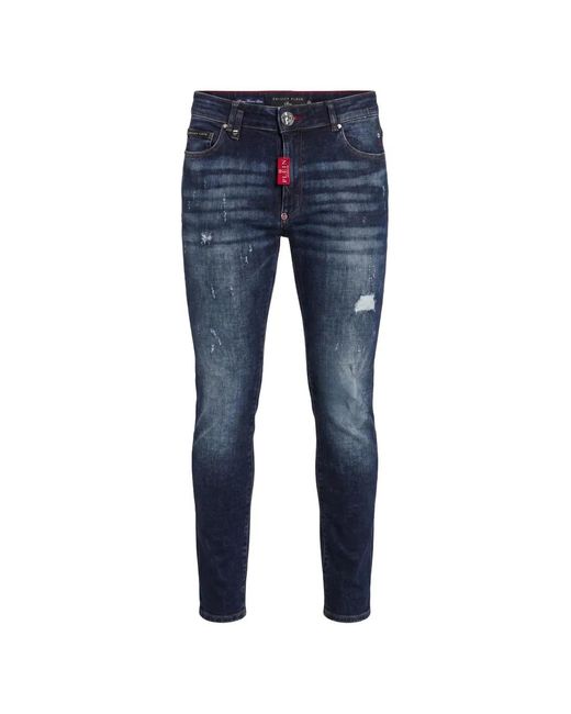 Vaqueros Slim Philipp Plein de hombre de color Blue