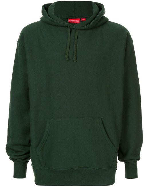 Supreme Green Studded Hoodie for men