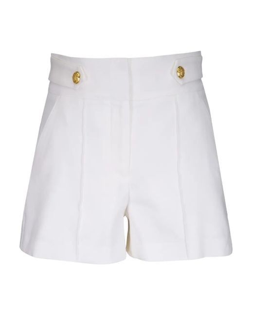 Veronica Beard Runo Shorts in White Lyst UK