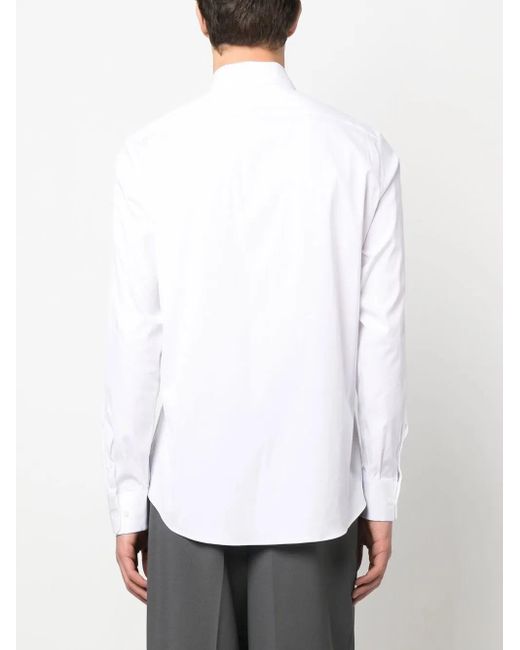 Lanvin Getailleerd Overhemd in het White voor heren