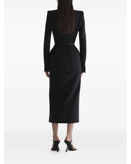 Mugler Black Hourglass Jacket