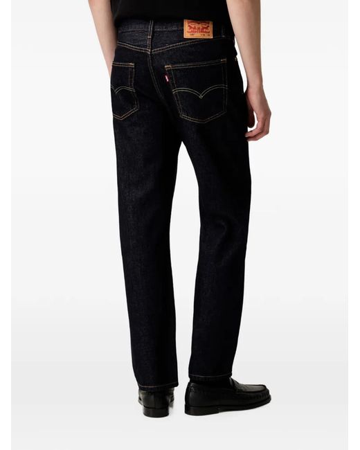 Levi's Black Jean 565 À Patch Logo for men