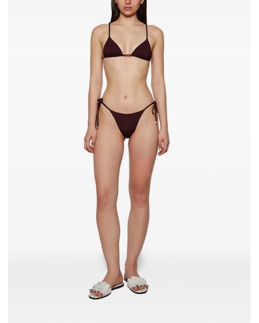 Tropic of C Purple Bikinihöschen Mit Schleifenverschluss