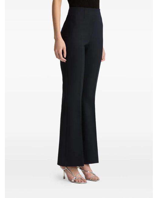 Oscar de la Renta Black High-Waisted Trousers