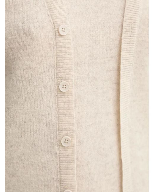 Munthe White Layered Wool Sweater