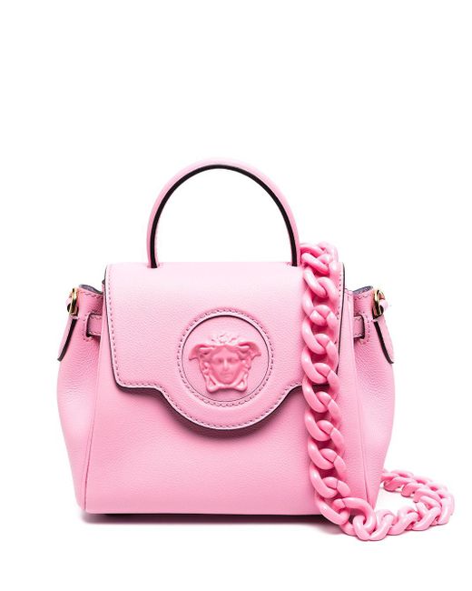 Versace La Medusa Kleine Tas in het Pink