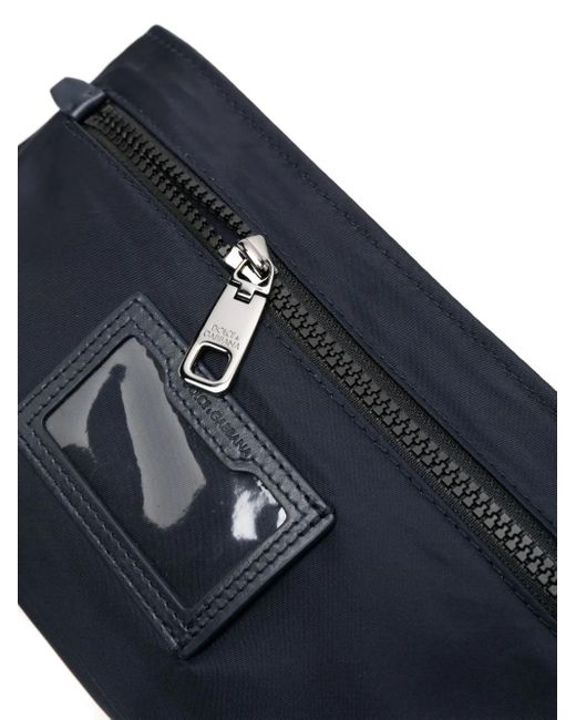 Dolce & Gabbana Black Raised Logo Belt Bag for men