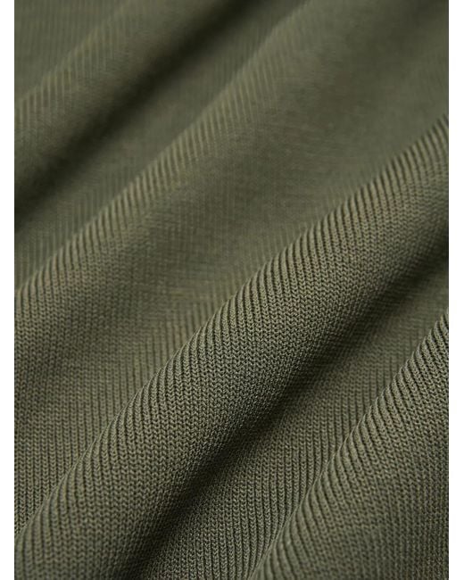 Top A Maniche Corte di Polo Ralph Lauren in Green