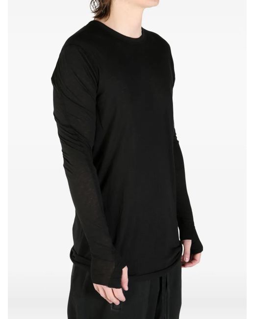 メンズ Boris Bidjan Saberi Basic T-shirt Black