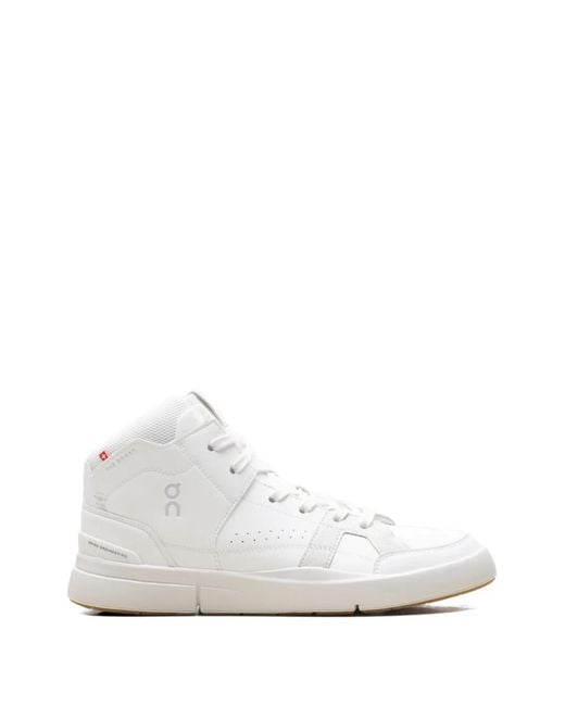 On Shoes White The Roger Clubhouse Sneakers