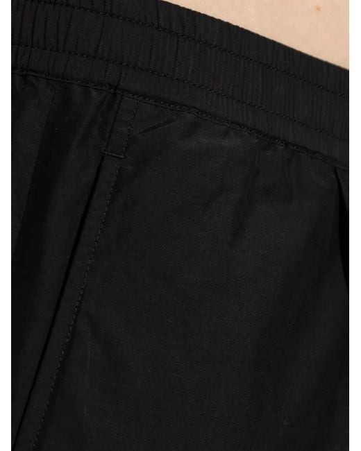 Theory Black Pleated Trousers for men