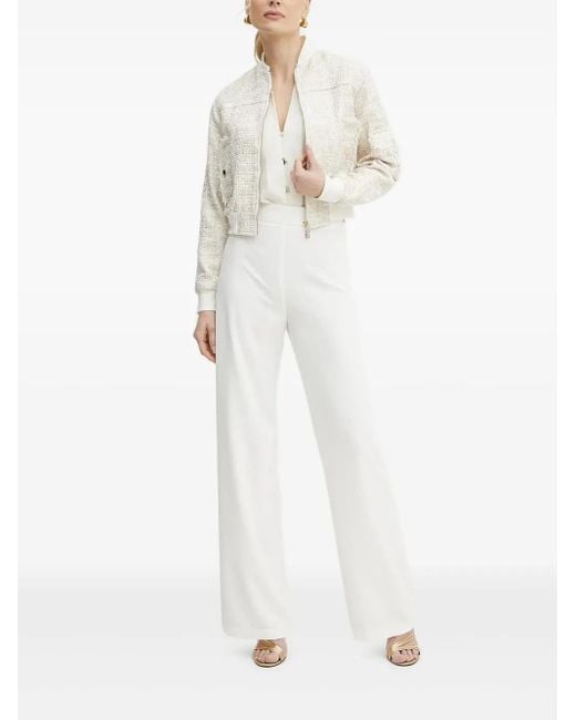 Patrizia Pepe White Sleeveless Blouse