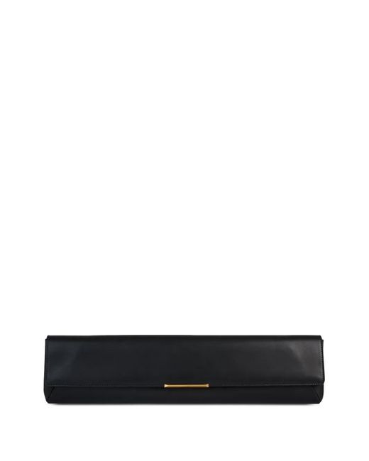 Balmain White Long Clutch Bag