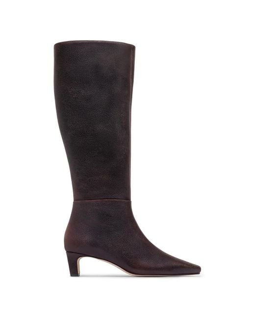 Bernardo Black Eliza Leather Boots