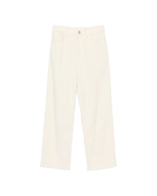 Rohe White Bruun Corduroy Trousers