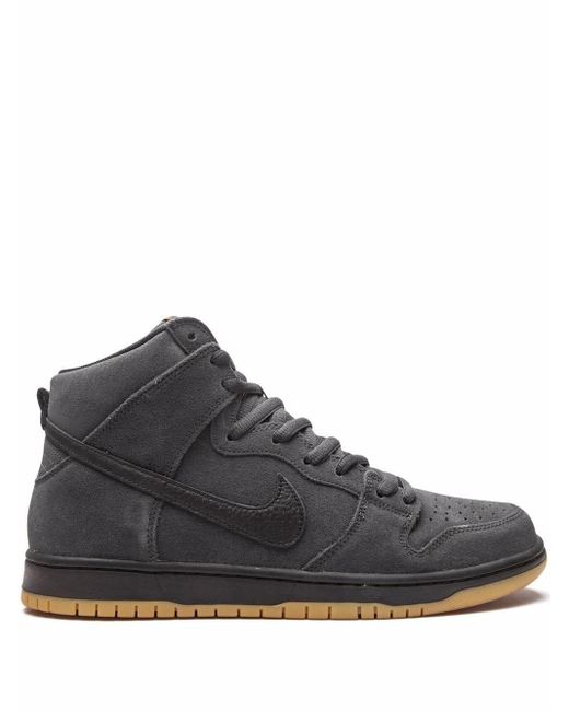 Nike Sb Dunk High Pro Iso ''dark Smoke Grey'' Sneakers in Gray for