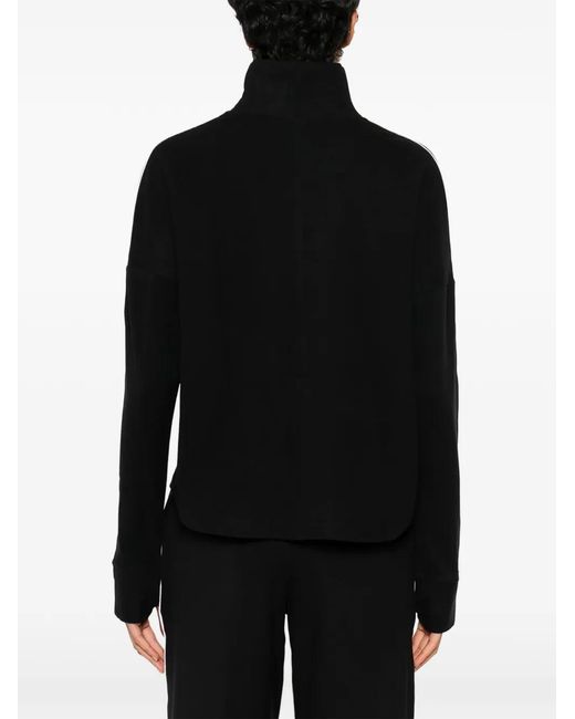 Varley Black High-Neck Sweatshirt
