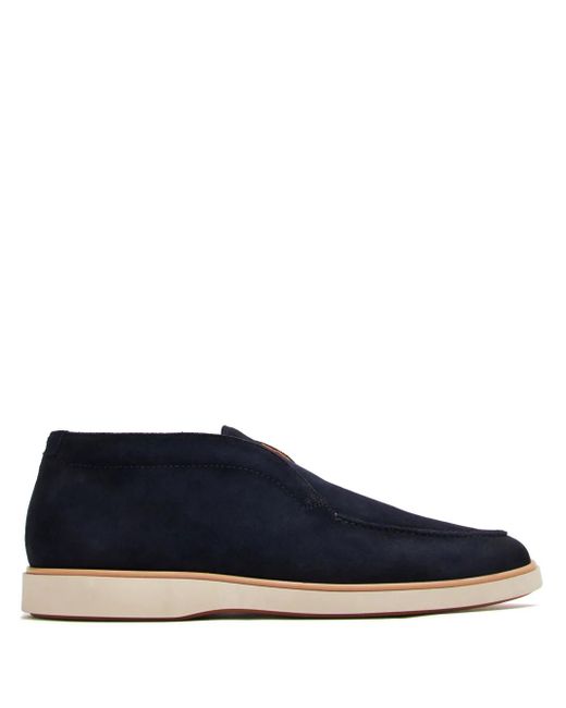 Magnanni Shoes Blue Loda Boots for men