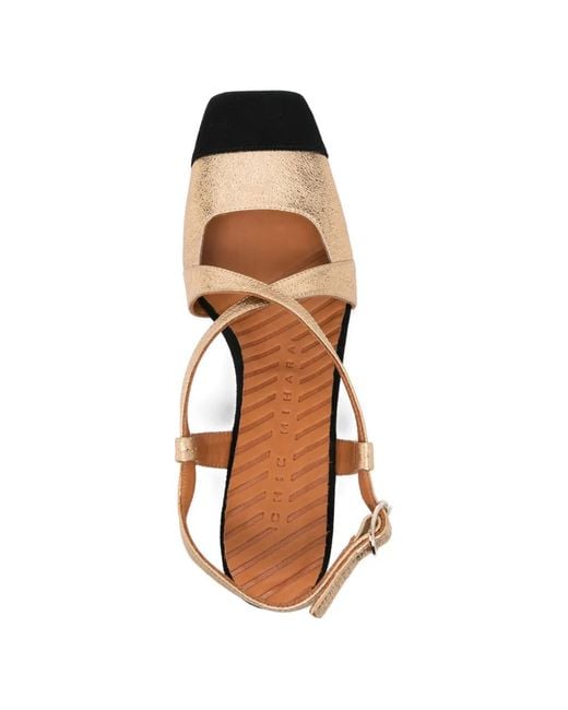 Chie Mihara Natural Vondina Criss-Cross-Strap Pumps