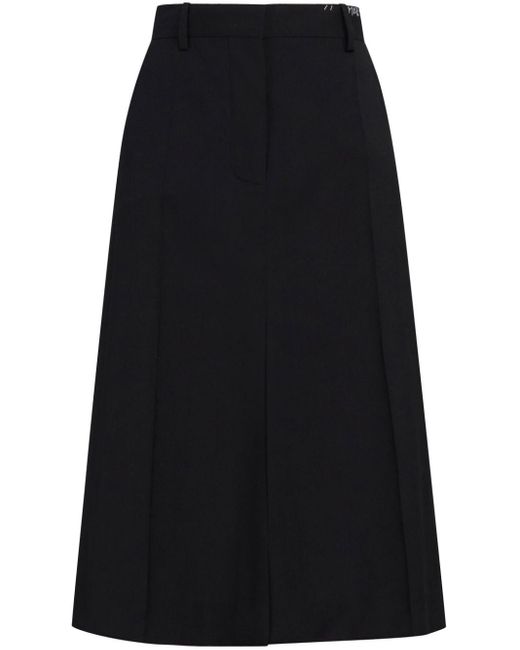 Falda midi Marni de color Black