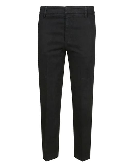 Dondup Black Zip-Fly Welt-Pocket Pants