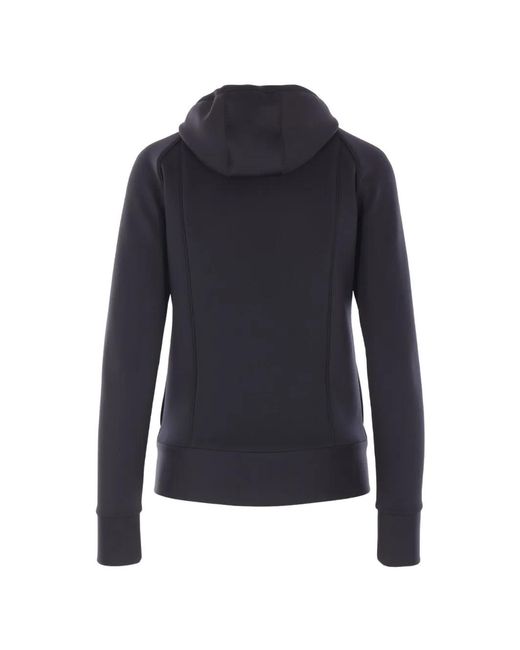 Valentino Garavani Black Vlogo Zip-Up Hoodie