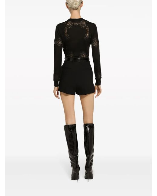 Dolce & Gabbana Black Sweaters