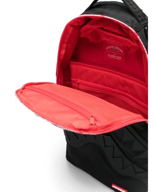 Zaino Con Dettaglio di Sprayground in Black