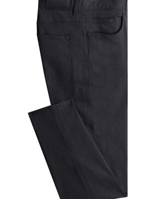 Boss Blue Five-Pockets Trousers for men