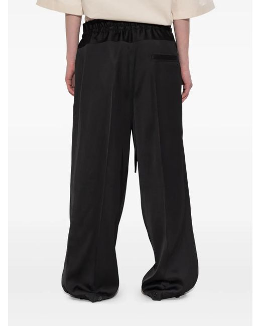 Jil Sander ワイドパンツ Black