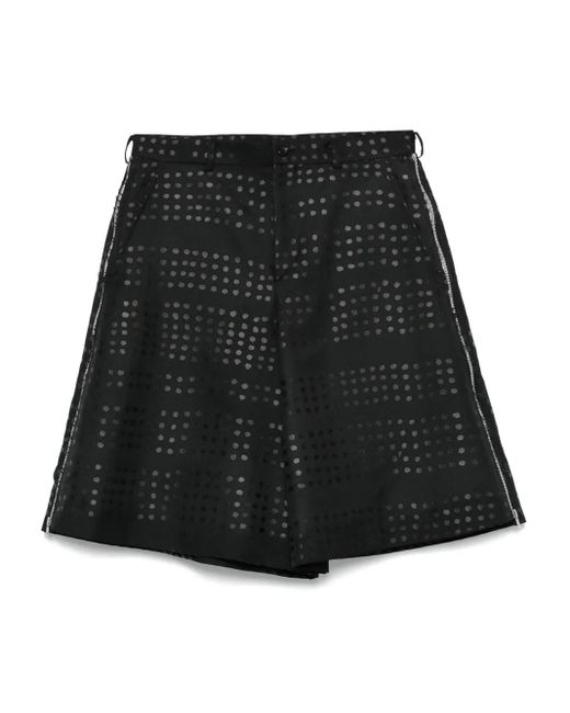 COMME DES GARÇON BLACK ポルカドット ショートパンツ Black