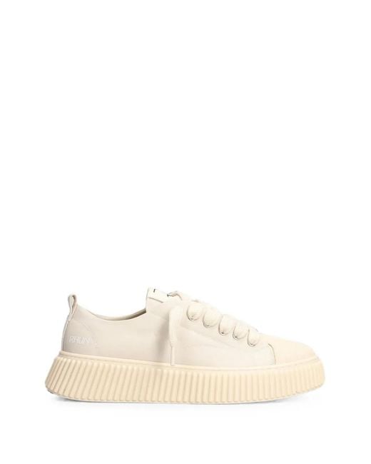 Rhun Natural 2025 Treble Shell-Toe Sneakers for men