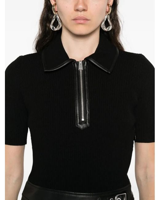 Jonathan Simkhai Linnie Pleated Mini Dress Black