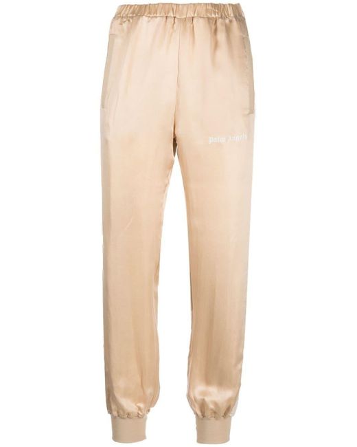 JOGGERS LUXURY di Palm Angels in Natural