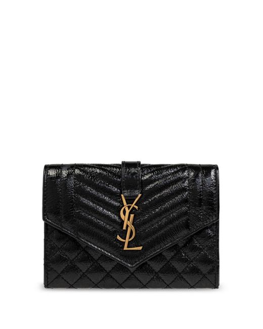 Portafoglio A Busta Cassandre di Saint Laurent in Black