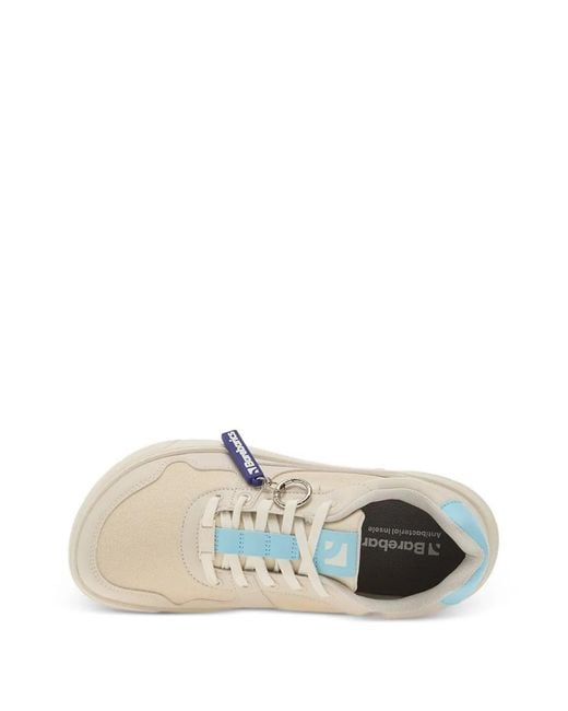 Barebarics White Baskets À Empiècements Zing