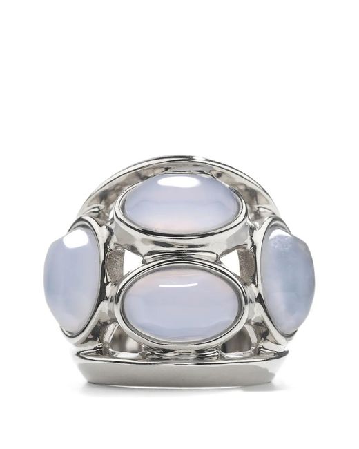 Goossens Gray Chalcedony Ring