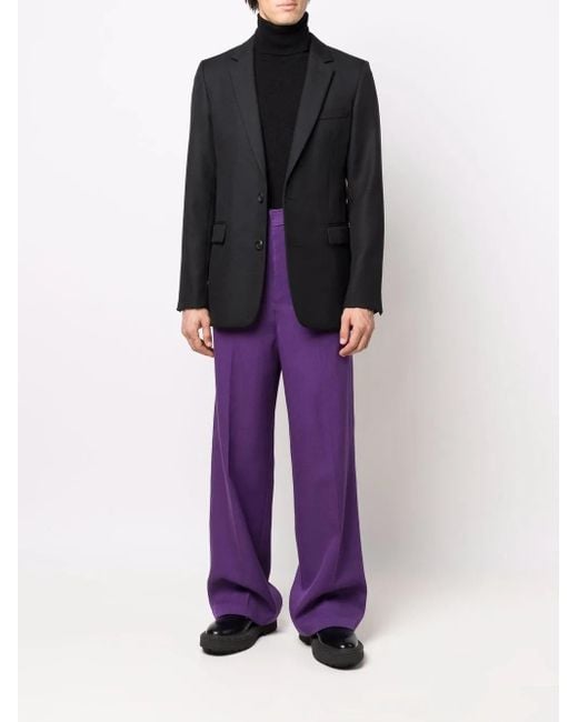 AMI Black Single-Breasted Blazer