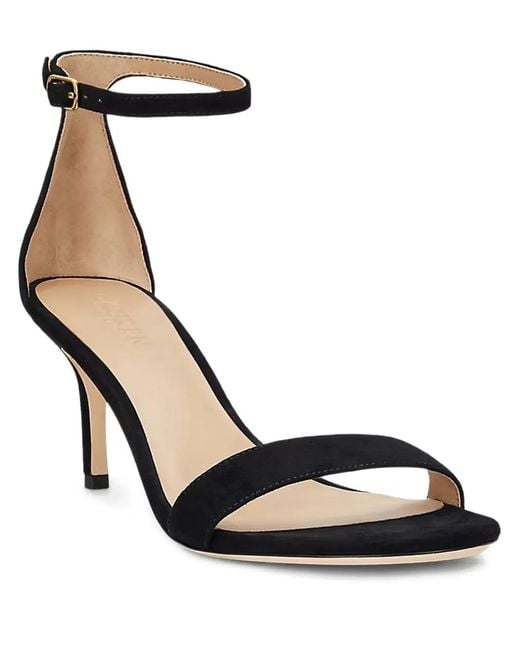 Ralph Lauren Black 70Mm Allie Sandals