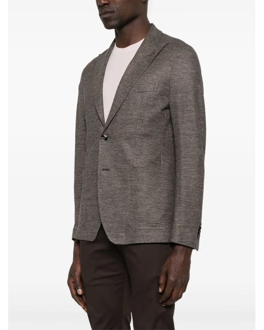 Tagliatore Gray Derrick Blazer for men