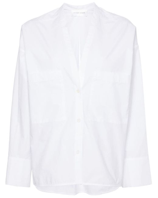 Christian Wijnants White Tashvid Hemd aus Baumwolle