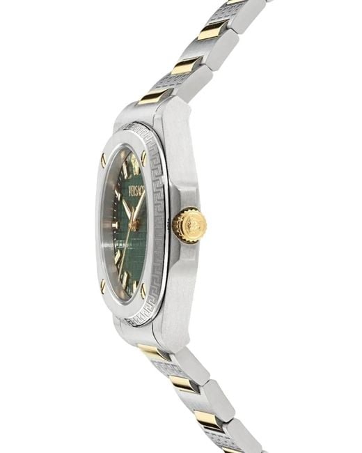Versace Green Greca Pulse 38Mm Watch