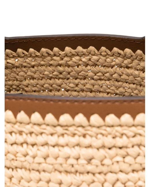 Michael Kors Natural Small 'Jordi' Leather Tote Bag