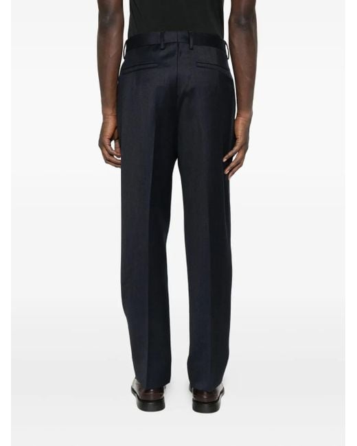 メンズ Zegna プリーツ パンツ Blue